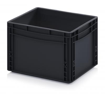 ESD Antistatic Euro Bin Containers - 40 x 30 x 27 cm (L x W x H) - 666 ESD EG 43/27 HG